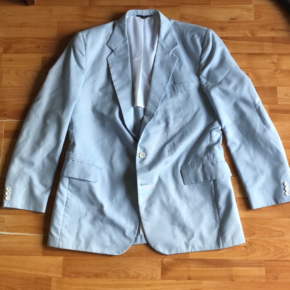Two Piece Haggar Magic-Stretch washable suit
